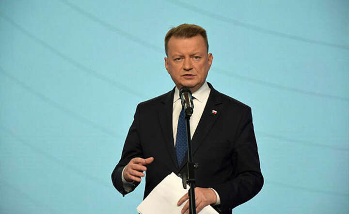 Był szef MON Mariusz Błaszczak / autor: Fratria