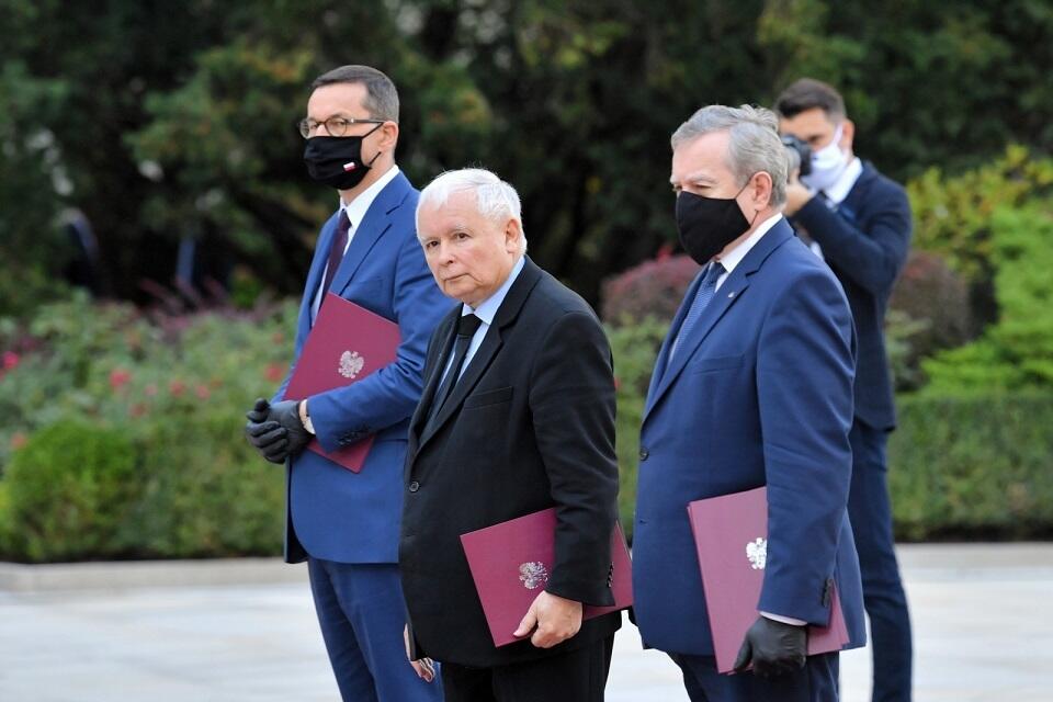 Prezes PiS i wicepremier Jarosław Kaczyński / autor: PAP/Radek Pietruszka