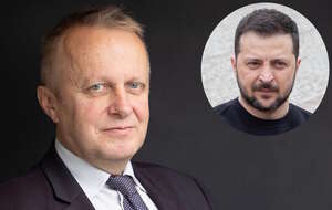 Mocne słowa prof. Ryby pod adresem Zełenskiego.  / autor: Fratria