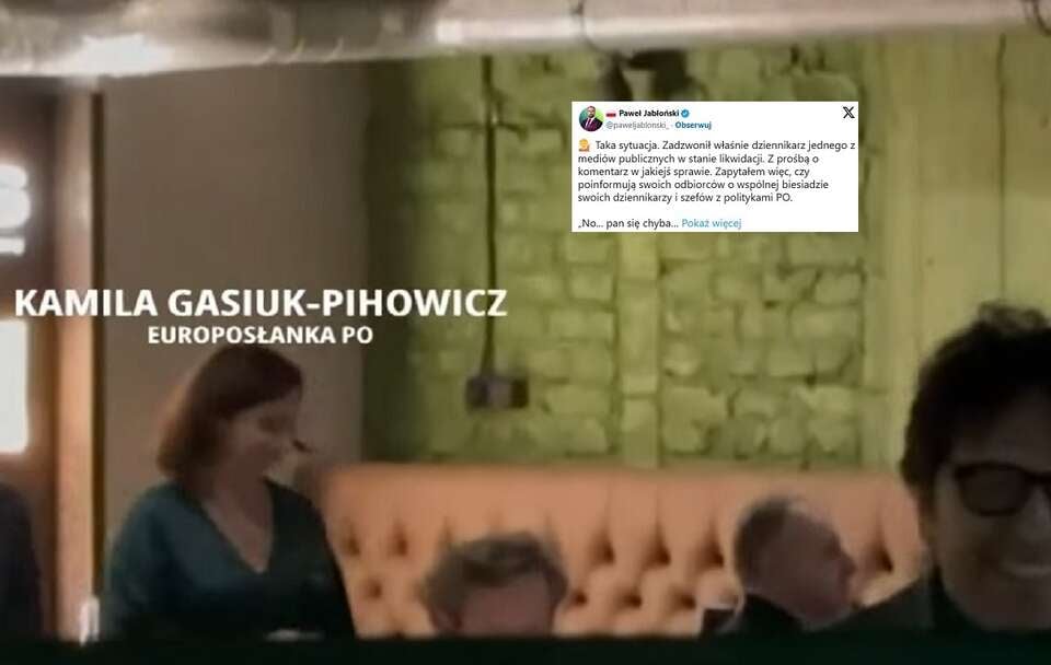 autor: screenshot Telewizja wPolsce24/X PiS