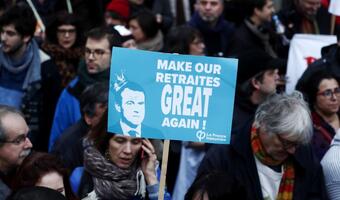 Francuzi nie chcą dłużej pracować. Strajk generalny do skutku