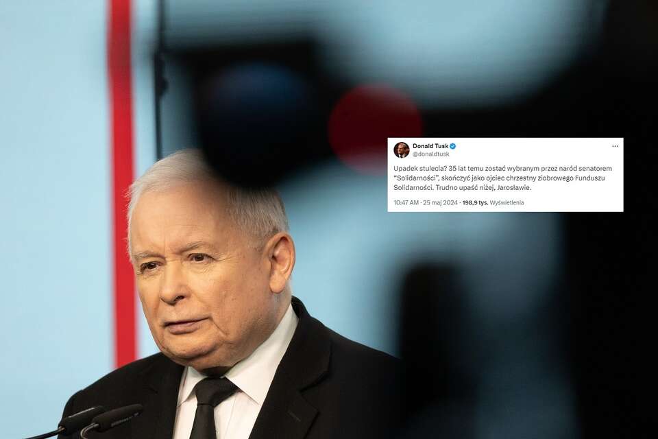 prezes PiS Jarosław Kaczyński / autor: Fratria/X