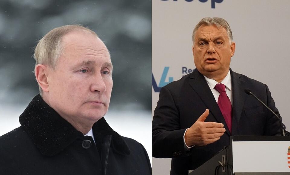 Władimir Putin/Viktor Orban / autor: PAP/EPA/Fratria
