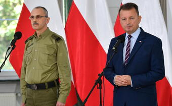 Szef MON: Polscy żołnierze są prowokowani przez Białorusinów