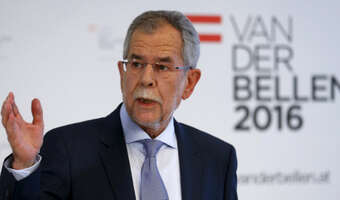 Austria: Wstępne wyniki wyborów - zwyciężył Alexander Van der Bellen