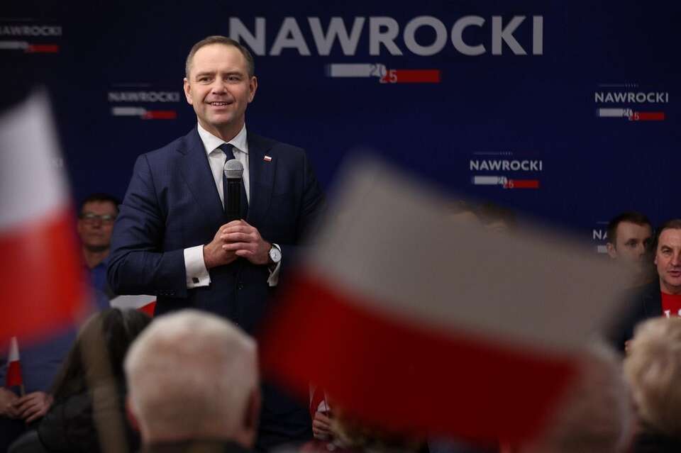 Karol Nawrocki w Gołdapi / autor: X/Nawrocki2025