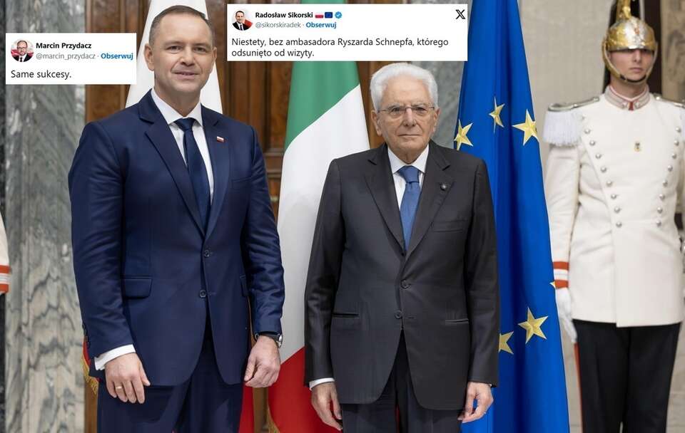 autor: PAP/EPA/FRANCESCO AMMENDOLA /QUIRINALE PRESS OFFICE HANDOUT/X