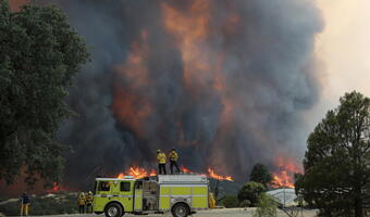 Płoną domy w Kalifornii