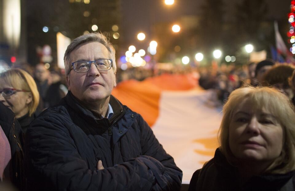 Były prezydent Bronisław Komorowski / autor: FRATRIA