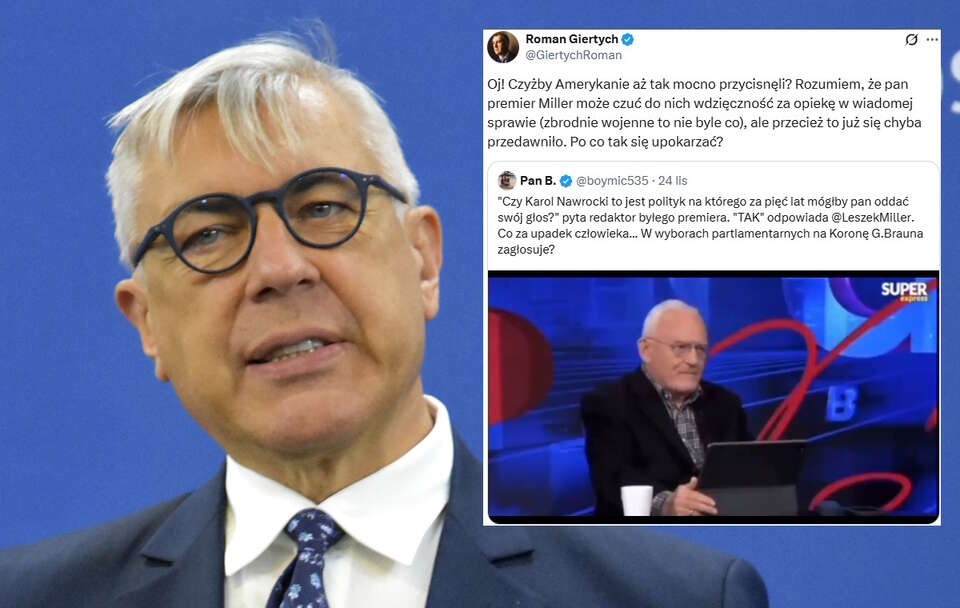 Żałosne! Giertych uderza w Millera: Po co tak się upokarzać?