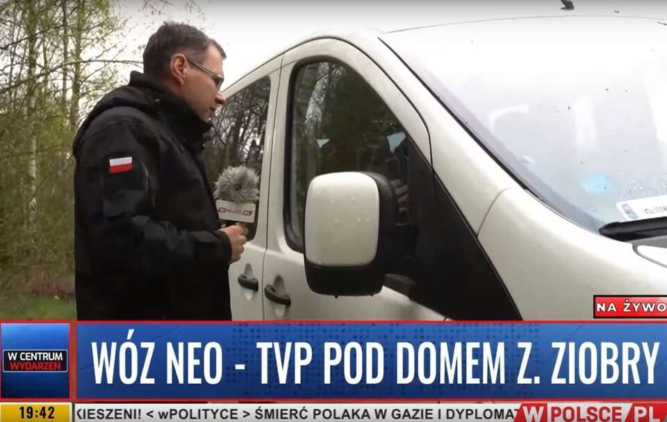 Celne pytania M. Karnowskiego do neo-TVP przed domem Ziobry!