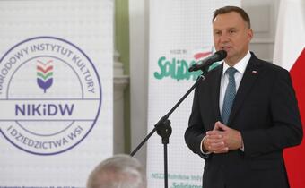 Prezydent: będę wspierał polskie rolnictwo w kraju i poza granicami