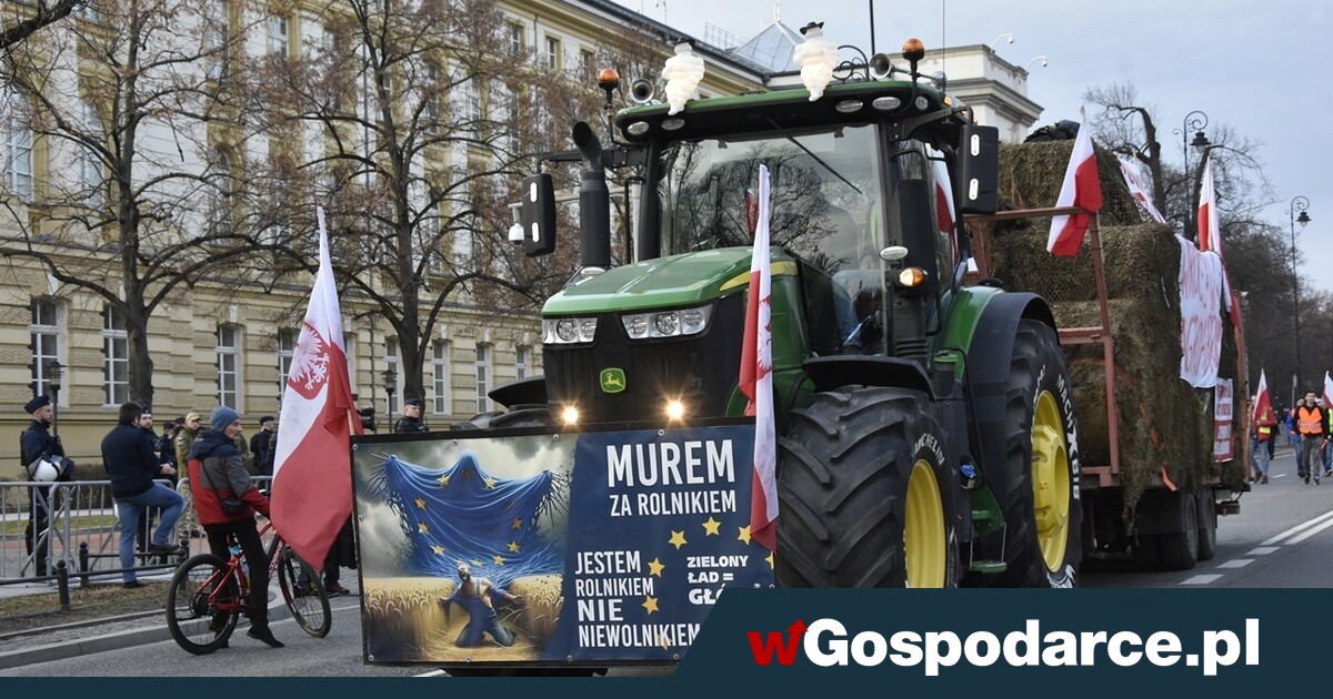 Tysiąc traktorów zablokuje 9 stycznia Warszawę
