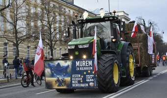 Tysiąc traktorów zablokuje 9 stycznia Warszawę