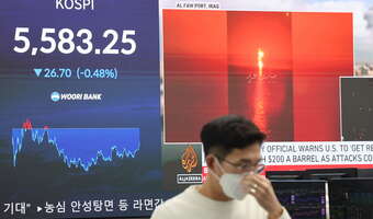 Obawy o Ormuz ciągną rynki w dół