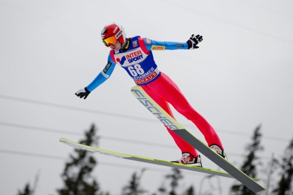 Plany rządu sięgają dalej niż skoki Kamila Stocha w Lillehammer. Fot. PAP/EPA 