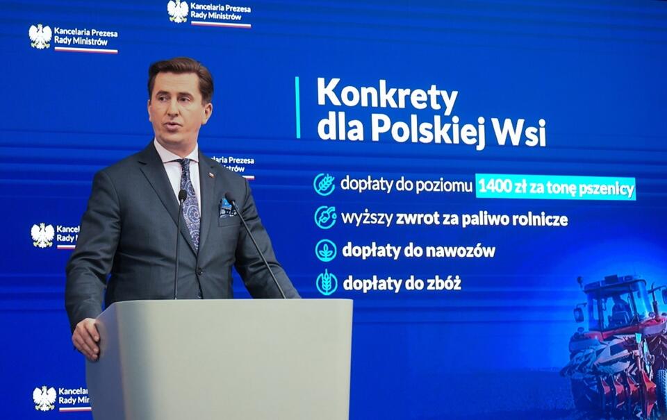 Wiceminister rolnictwa i rozwoju wsi Rafał Romanowski / autor: PAP/Andrzej Lange