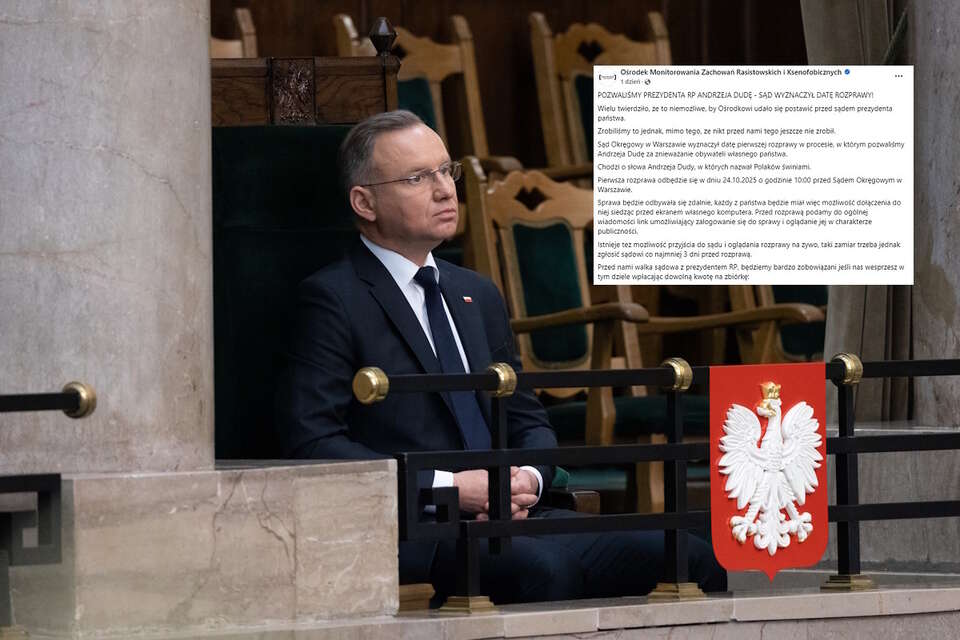 Prezydent Andrzej Duda / autor: Fratria/Facebook