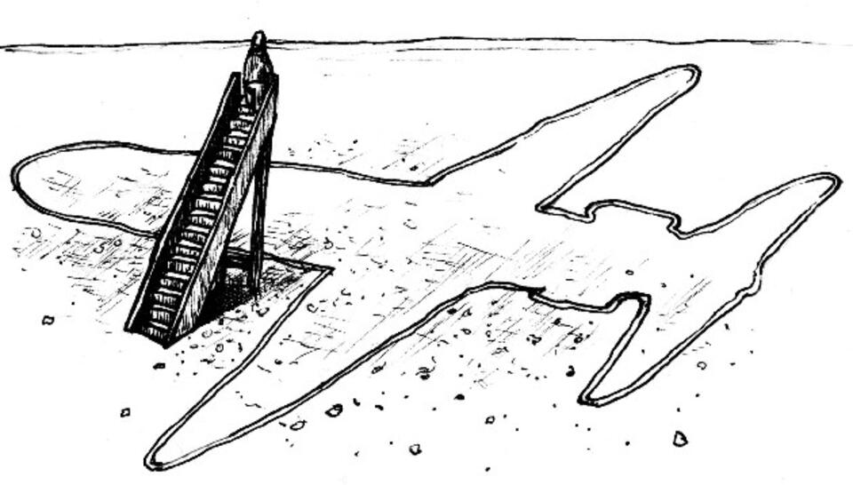 Rys. Rafał Zawistowski, "SAMOLOT"