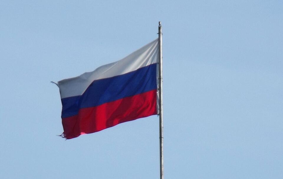 Rosyjska flaga - zdjęcie ilustracyjne / autor: Fratria