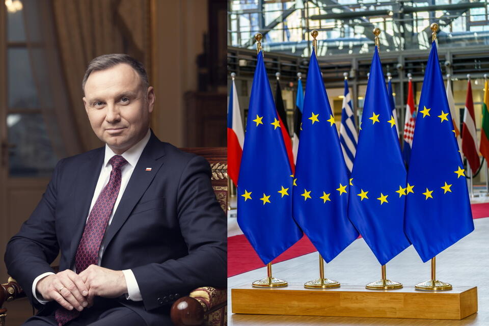 Prezydent Andrzej Duda  / autor: Fratria