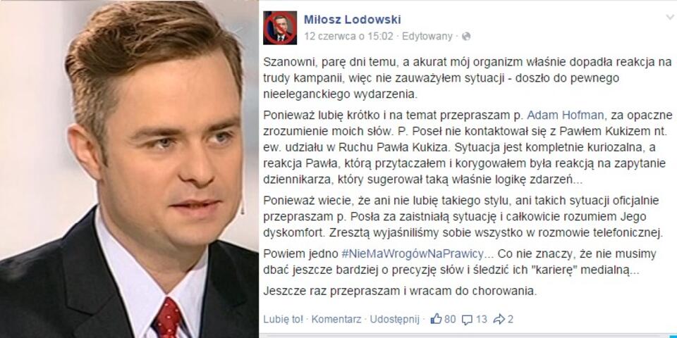 Fot. TVP Info, Facebook/wPolityce.pl