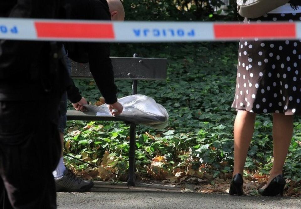 Scena wydarzenia, do którego odwołał się mężczyzna, PAP