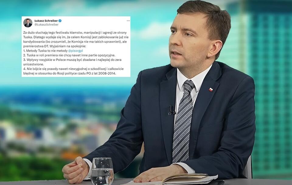 autor: wPolsce.pl/Twitter Łukasz Schreiber