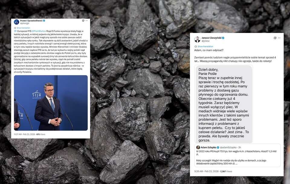 Kierwiński i KO atakują PiS za "aferę węglową". Jest odpowiedź!