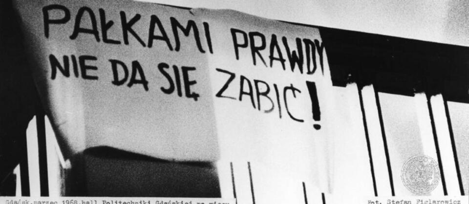 Marzec '68 w Gdańsku / autor: marzec1968.pl