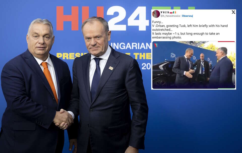 Viktor Orban i Donald Tusk / autor: PAP/EPA/ZOLTAN FISCHER/ HUNGARIAN PM'S PRESS OFFICE HANDOUT/X