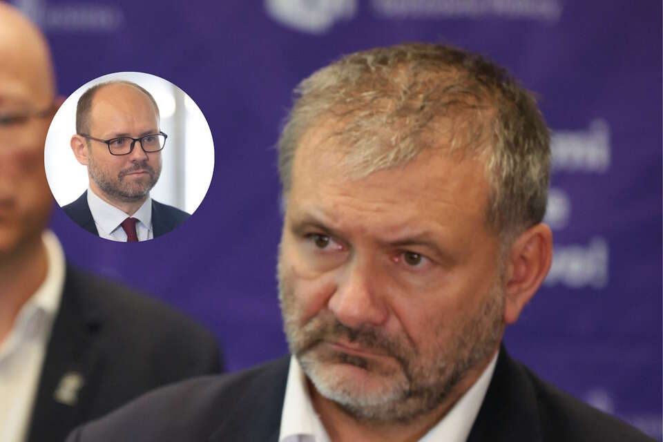 Waldemar Żurek i Marcin Przydacz / autor: PAP-Paweł Supernak/Fratria