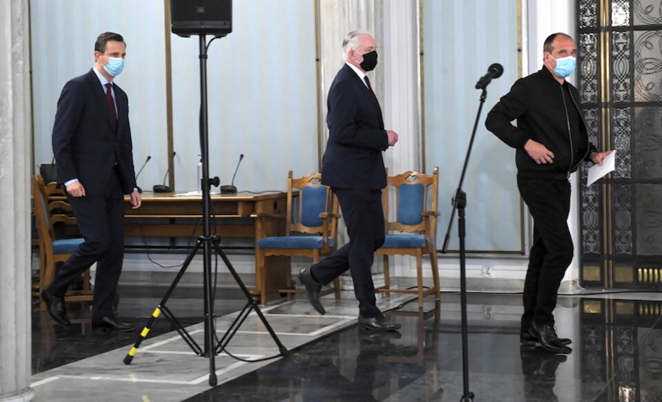 2020.04.23 - Warszawa, Sejm / autor: PAP/Radek Pietruszka