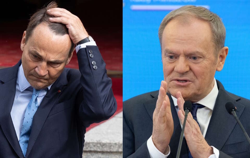 Radosław Sikorski, Donald Tusk / autor: Fratria