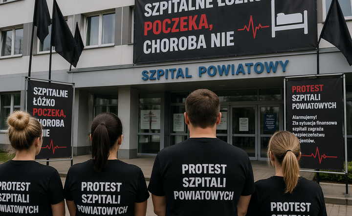 110 szpitali już protestuje. Kolejne dołączają. „NFZ na granicy"