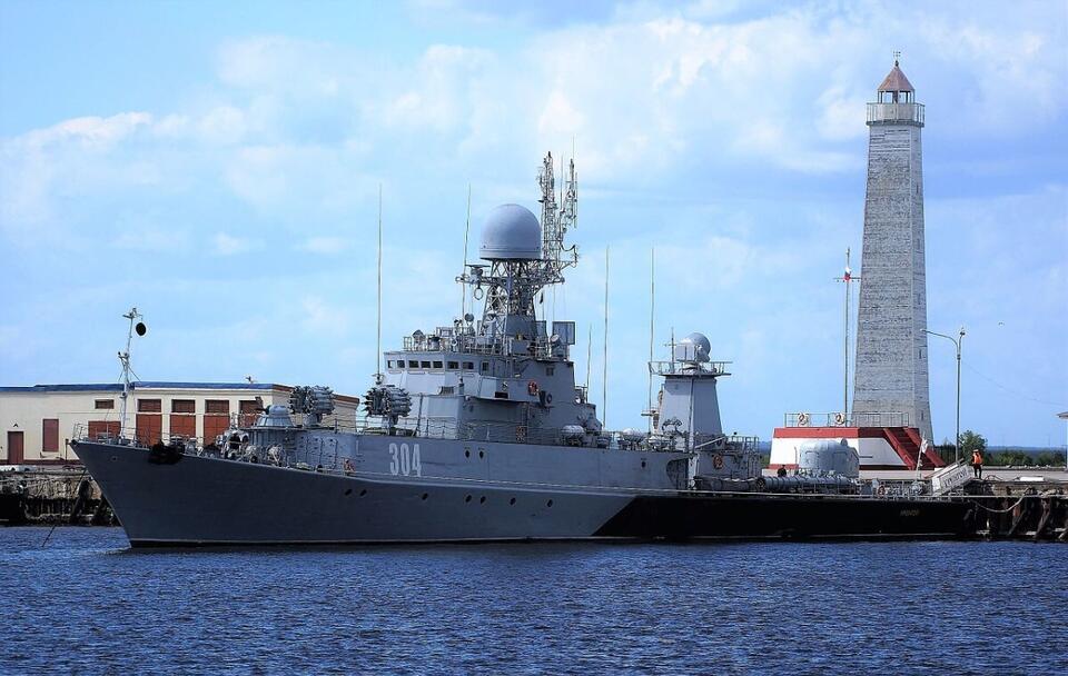 Rosyjski okręt wojenny / autor: commons.wikimedia.org/Alf van Beem/Domena publiczna