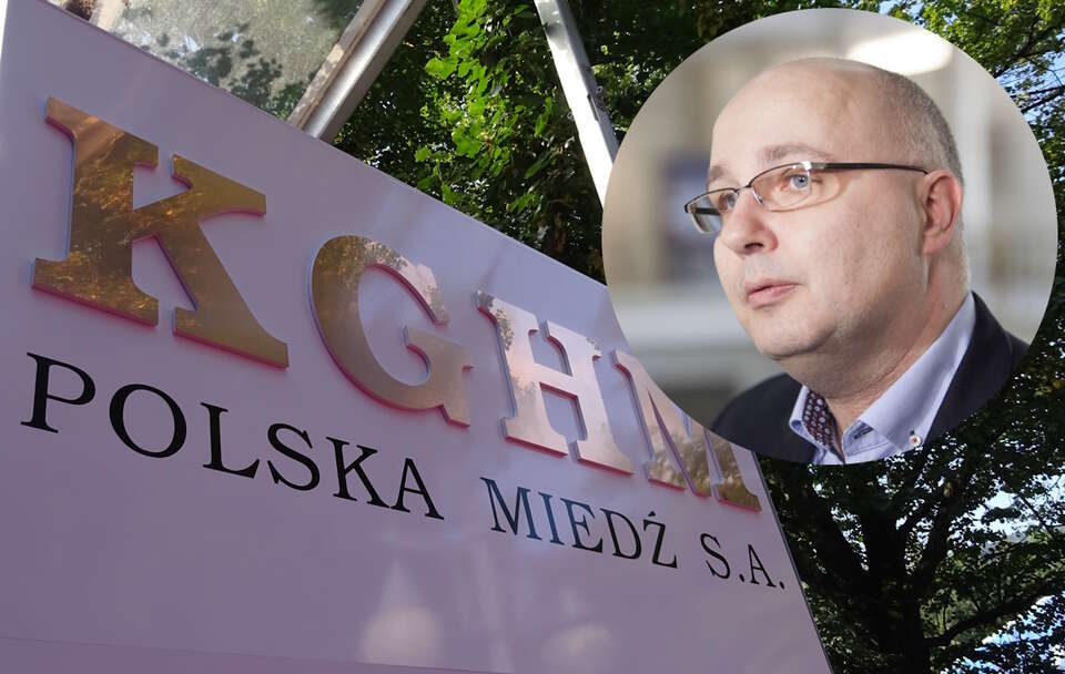 Prezes zarządu KGHM Andrzej Szydło został odwołany z funkcji. Oburzony tą decyzją Rady Nadzorczej jest b. wiceminister aktywów Robert Kropiwnicy z KO. / autor: Fratria