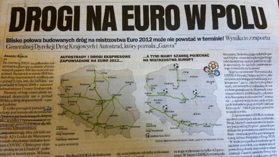 Czołówka Gazety Wyborczej. Fot. wPolityce.pl