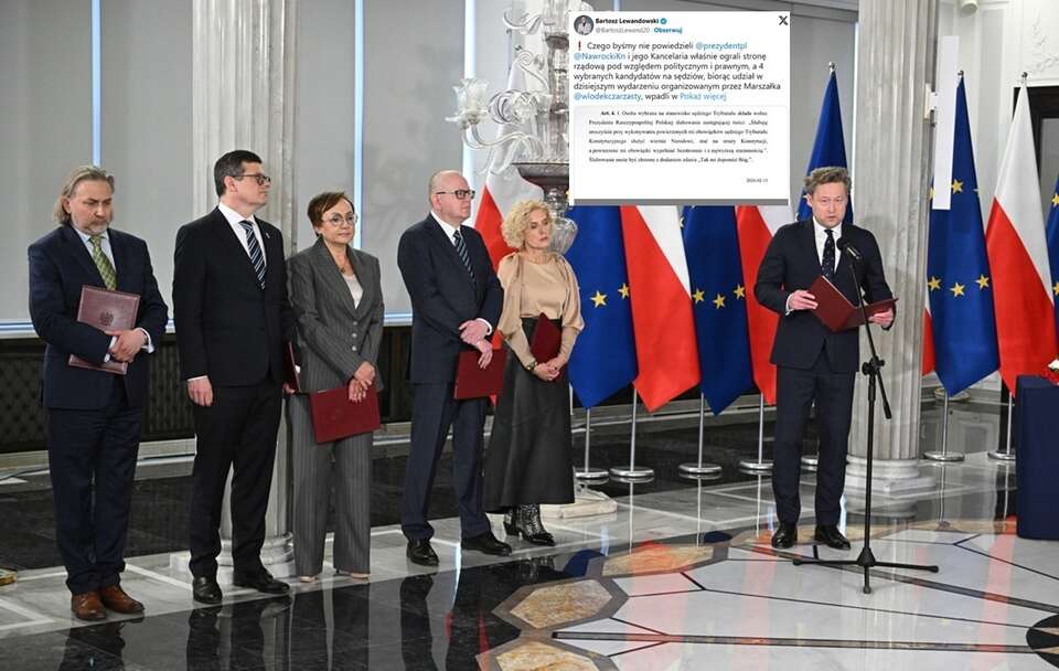 Wybrani do TK wpadli w pułapkę! Mec. Lewandowski wyjaśnia