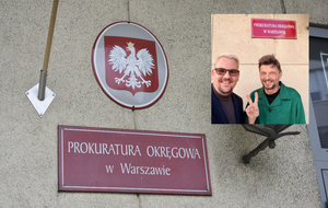 Prokuratura Okręgowa w Warszawie/Leszek Kraskowski ze swoim adwokatem / autor: Fratria/X