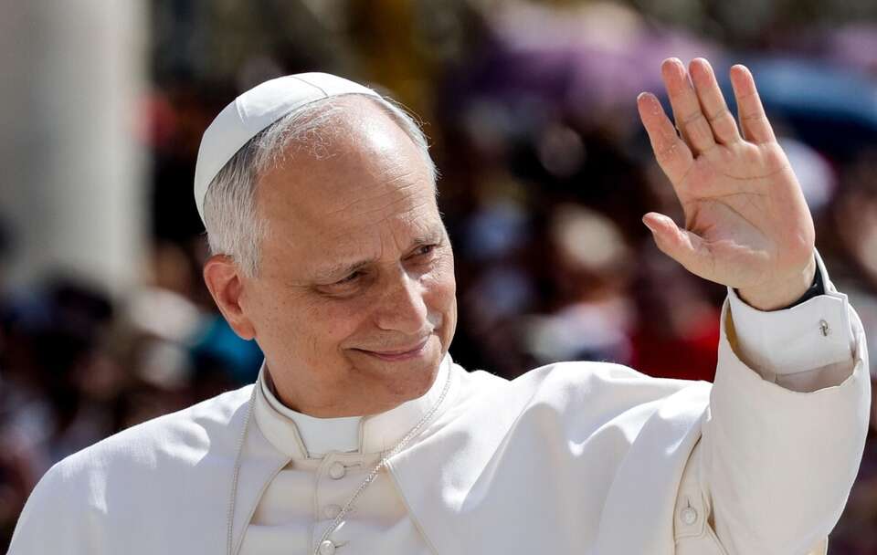 Papież Leon XIV / autor: PAP/EPA/GIUSEPPE LAMI