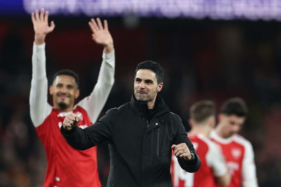 Trener Arsenalu Londyn Mikel Arteta / autor: PAP/EPA