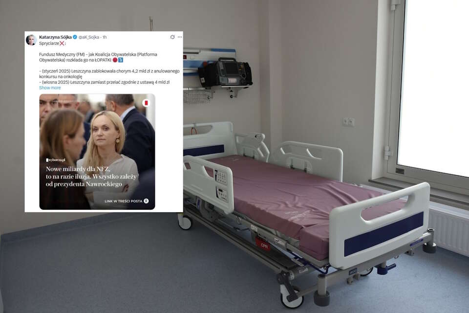 Sójka alarmuje ws. Funduszu Medycznego! "Chcą ograbić"