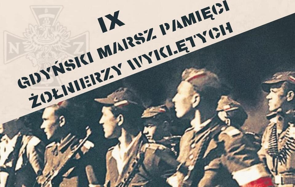 autor: plakat IX Gdyńskiego Marszu Żołnierzy Wyklętych