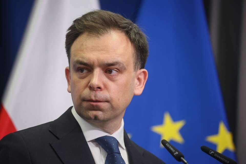 Minister finansów Andrzej Domański / autor: PAP/Leszek Szymański