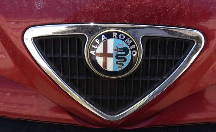 Maska auta z logiem Alfa Romeo / autor: Fratria