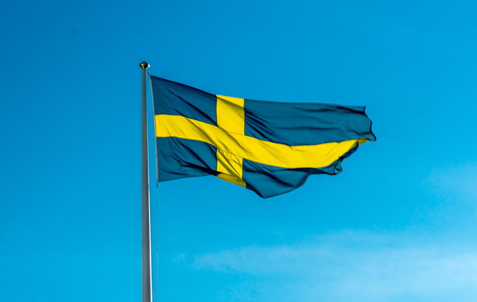 Flaga Szwecji  / autor: Fratria