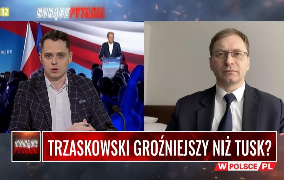 Poseł Paweł Lisiecki w telewizji wPolsce.pl / autor: Youtube/wPolsce.pl