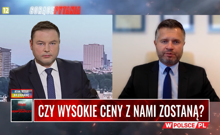 Maks Wysocki i Piotr Bujak, główny ekonomista PKO BP / autor: wPolsce.pl, Fratria