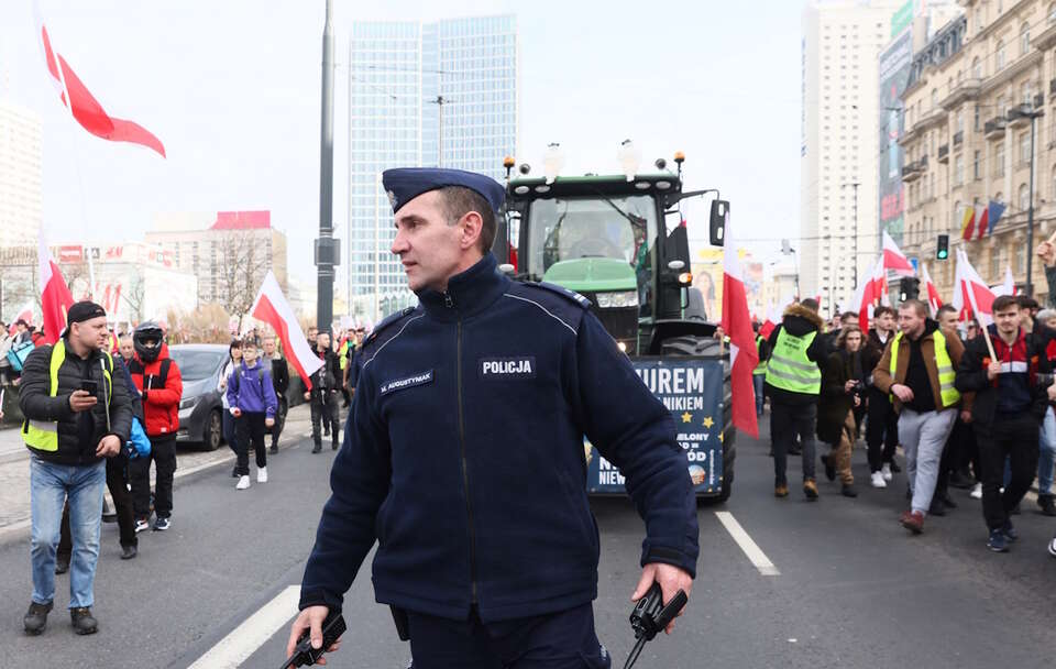 Protest rolników w Warszawie  / autor: PAP/Leszek Szymański
